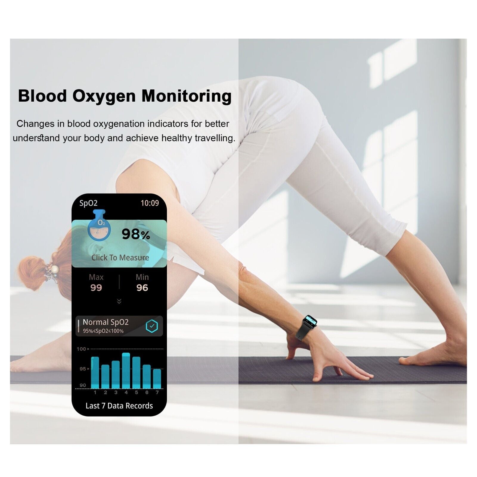 Smart Blackview Smartwatch for Men & Women - Bluetooth Calls & Fitness Tracker for Android