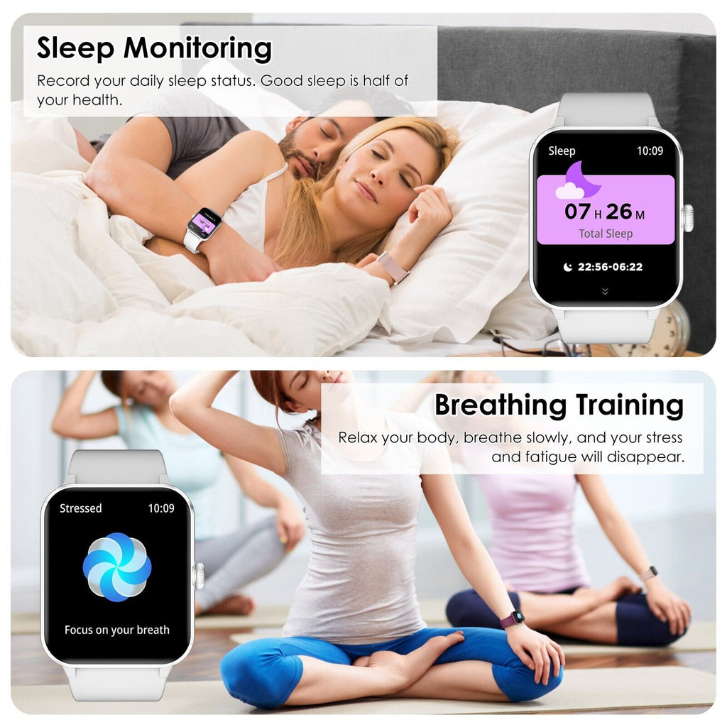 Smart Blackview Smartwatch for Men & Women - Bluetooth Calls & Fitness Tracker for Android