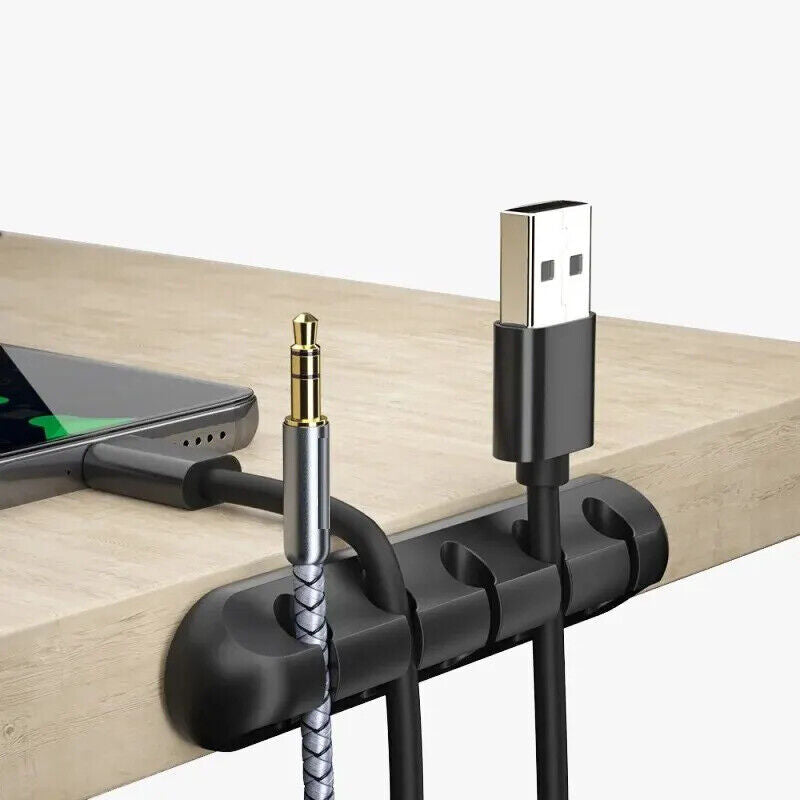 Kabelhalter Organizer für PC und Auto – Effektives Kabelmanagement für Ihren Schreibtisch