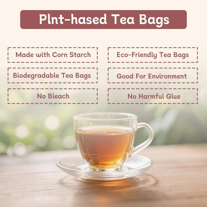 Turmeric Tea Herbal Anti-Inflammatory Tea, 100% Natural, Eco-Friendly Tea Bags. Contains Turmeric, Ginger, and Cinnamon. Biodegradable Tea Bags. Sugar-Free, Caffeine-Free, Gluten-Free, Vegan Healthy Beverage. Good Herbal Remedy