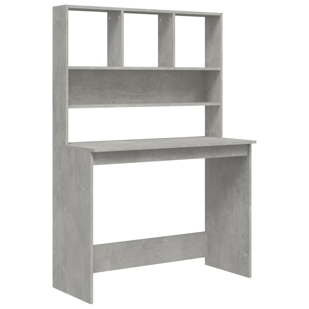 Stylish Wood Desk with Shelf - Versatile Office Computer Table by Vidaxl