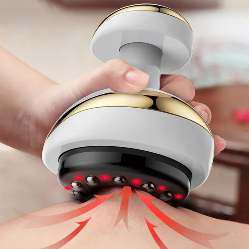 Electric Guasha Massage & Cupping Set – Body Massager with Suction, Heating, and Fat Burning for Anti-Cellulite Treatment