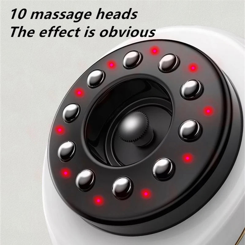 Electric Guasha Massage & Cupping Set – Body Massager with Suction, Heating, and Fat Burning for Anti-Cellulite Treatment