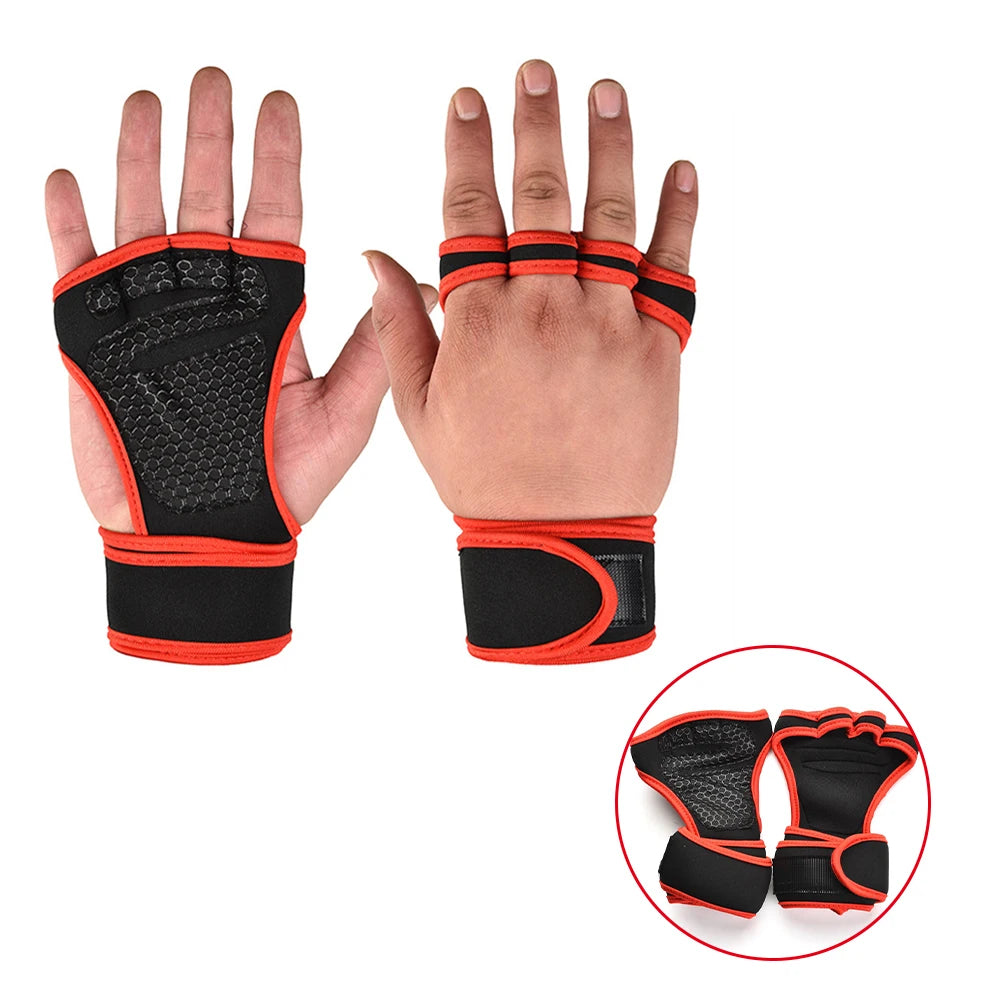 Premium Workout Gloves for Men & Women - Ultimate Fitness Hand Protection for Weightlifting & Gym Training