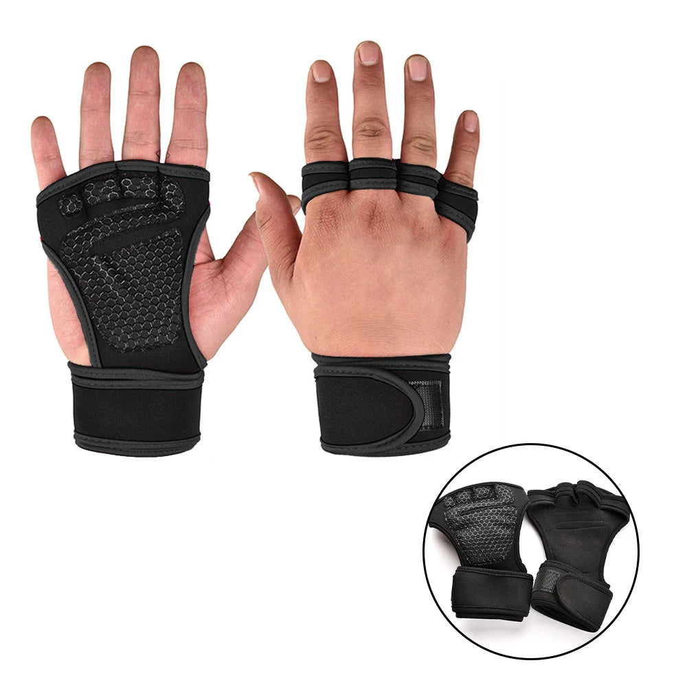 Premium Workout Gloves for Men & Women - Ultimate Fitness Hand Protection for Weightlifting & Gym Training