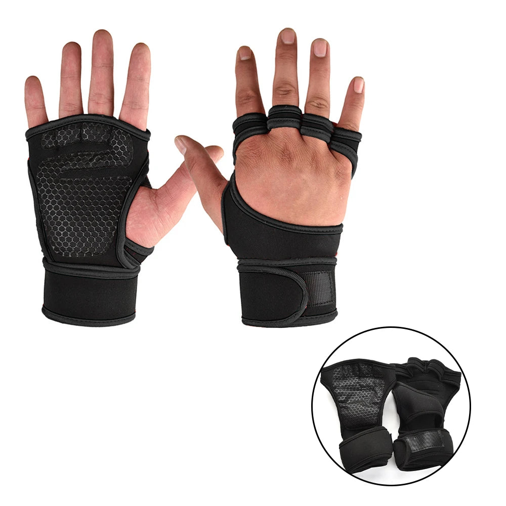 Premium Workout Gloves for Men & Women - Ultimate Fitness Hand Protection for Weightlifting & Gym Training