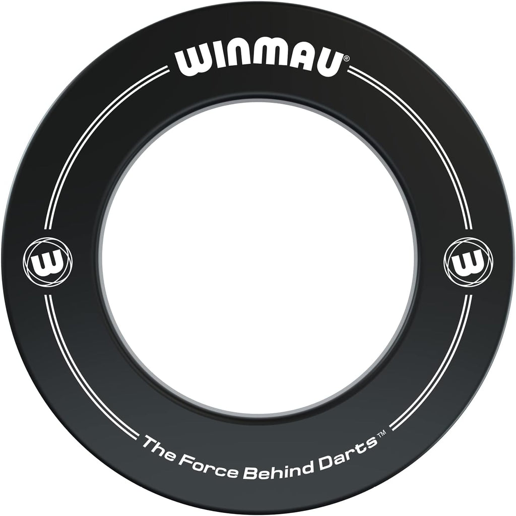 Signature Design Dart Board Surround Ring - Available in Black, White, Red and Blue - Durable Backboard Wall Protector for Dartboards - Professional Darts Accessories
