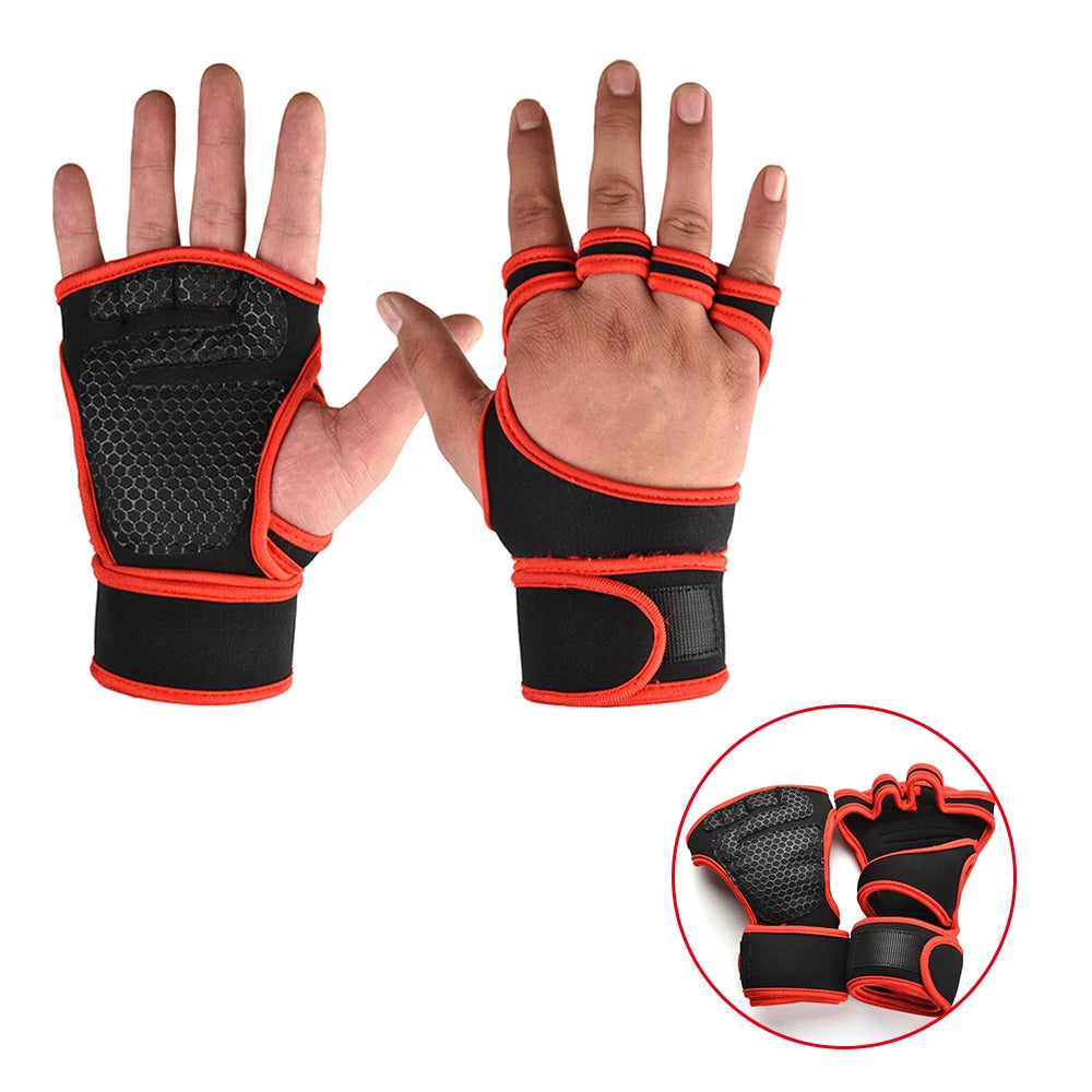 Premium Workout Gloves for Men & Women - Ultimate Fitness Hand Protection for Weightlifting & Gym Training