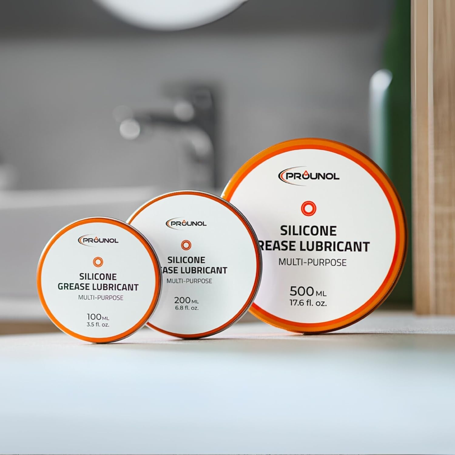 Prounol 100% Silikonfett - Wasserfestes HT Gummifett für Kunststoff- & Gummipflege (100ml)