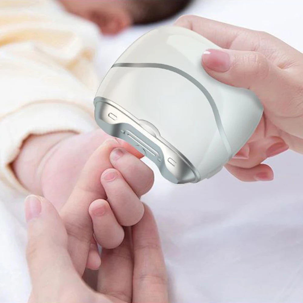 Electric Nail Polish Remover & Nail Clippers Set for Adults and Babies - Effortless Nail Care!