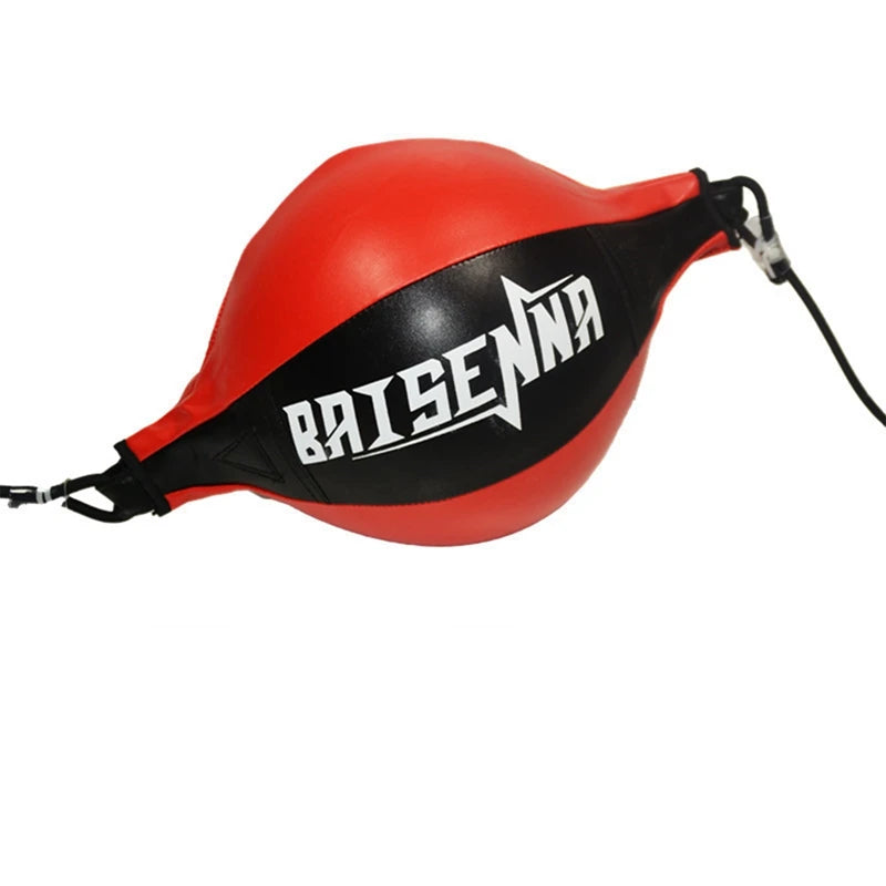 Premium Leather Boxing Speed Ball - Home Gym Fitness Training Accessory