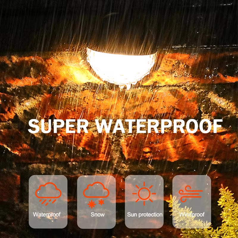 Solar LED Outdoor Wall Lights with Motion Sensor - Waterproof Semicircle Garden and Fence Decorative Lamps