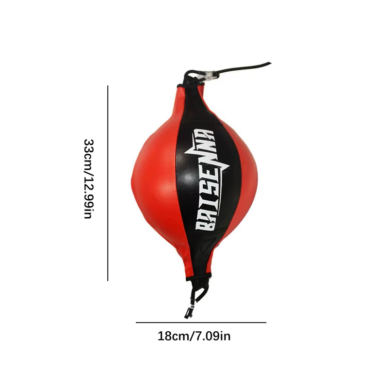 Premium Leather Boxing Speed Ball - Home Gym Fitness Training Accessory