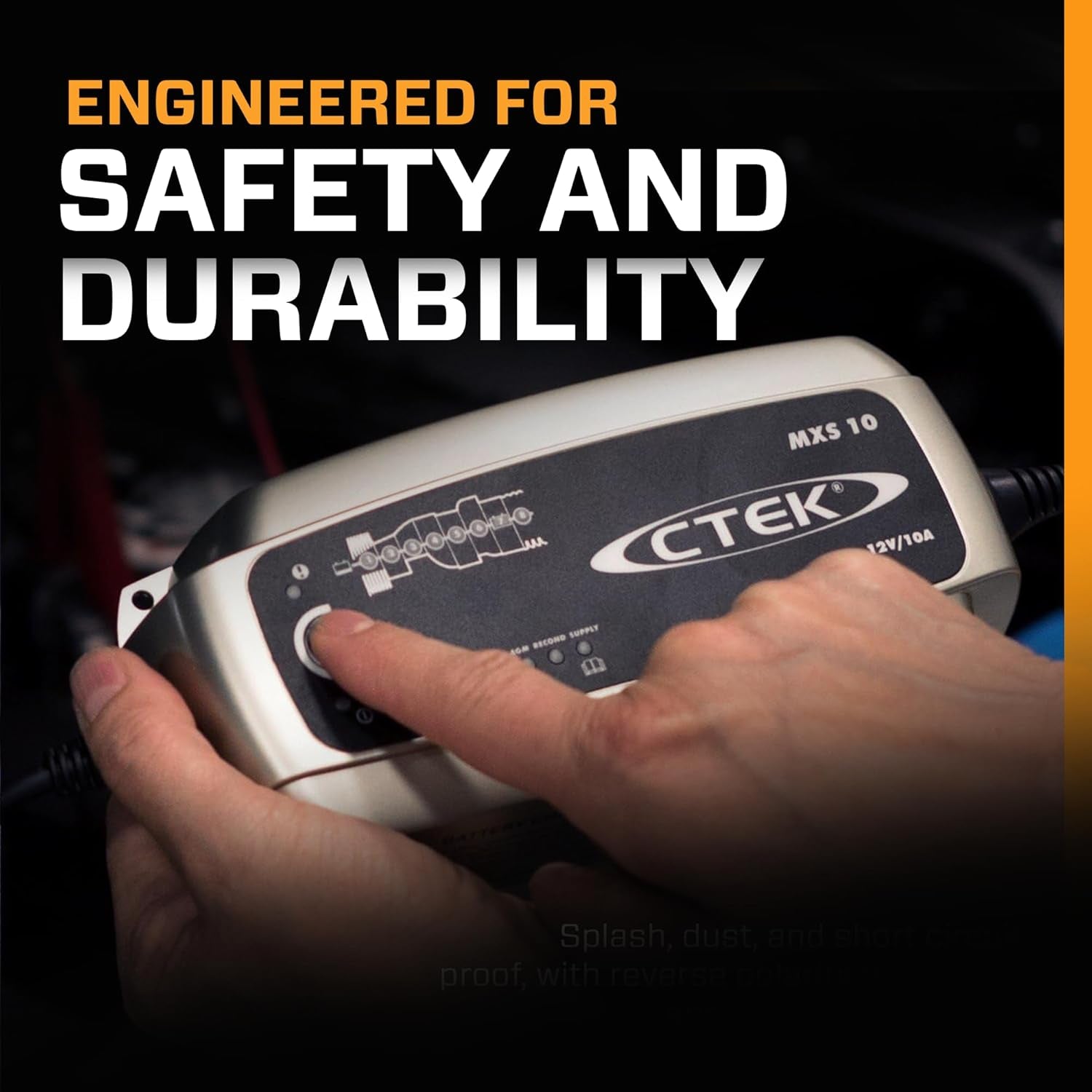 CTEK Multi MXS 10 - 10A 12V 8-Stage Smart Battery Charger & Conditioner