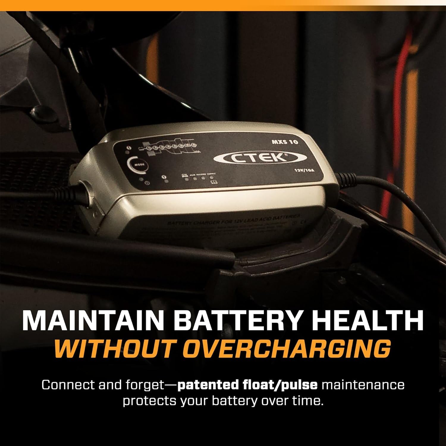CTEK Multi MXS 10 - 10A 12V 8-Stage Smart Battery Charger & Conditioner