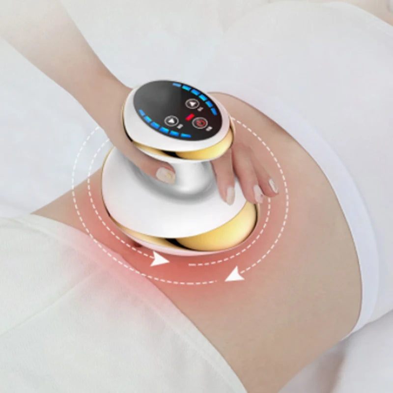 Electric Guasha Massage & Cupping Set – Body Massager with Suction, Heating, and Fat Burning for Anti-Cellulite Treatment
