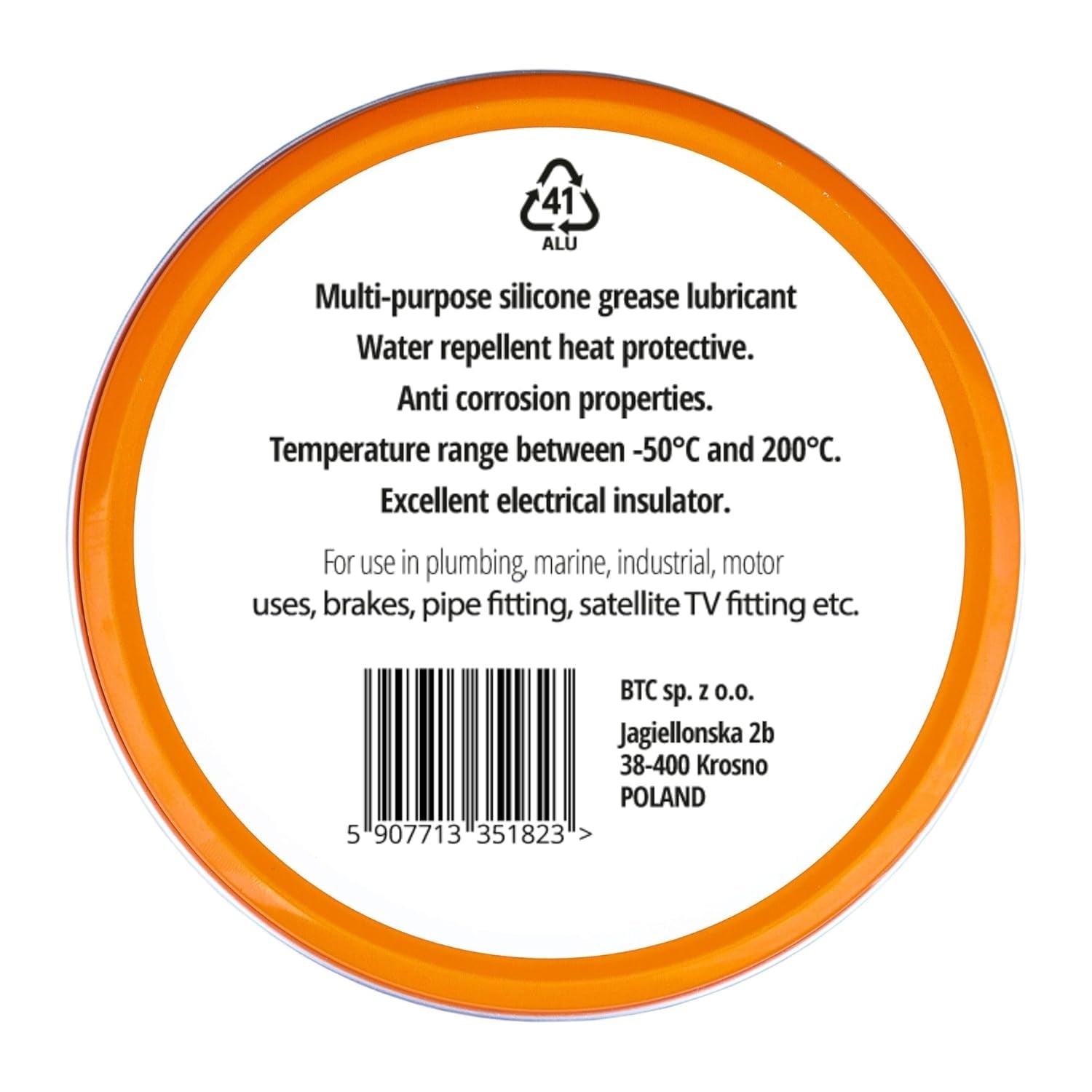 Prounol 100% Silikonfett - Wasserfestes HT Gummifett für Kunststoff- & Gummipflege (100ml)