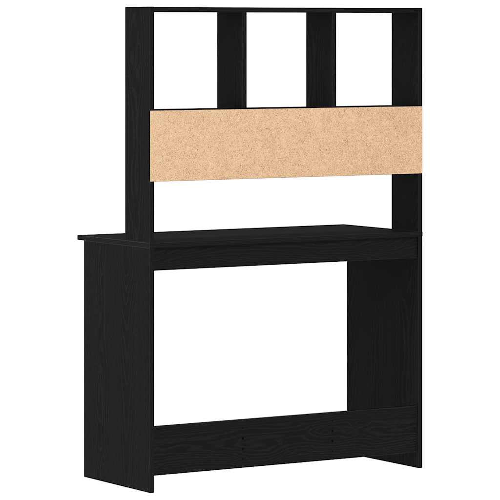 Stylish Wood Desk with Shelf - Versatile Office Computer Table by Vidaxl