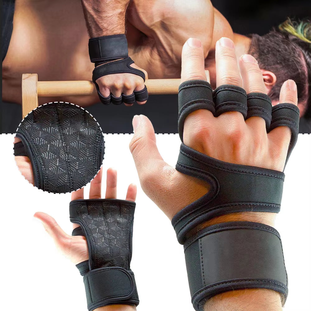 Premium Workout Gloves for Men & Women - Ultimate Fitness Hand Protection for Weightlifting & Gym Training